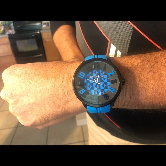 Tendence 'Gulliver Hydrogen' Blue Quartz Watch - Picture 3 of 6